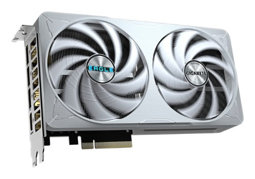GIGABYTE GeForce RTX 5060 Ti EAGLE OC ICE 8G Graphics Card - 8GB GDDR7, 128bit, PCI-E 5.0, 2617MHz Core Clock, 3 x DisplayPort, 1 x HDMI, GV-N506TEAGLEOC ICE-8GD
