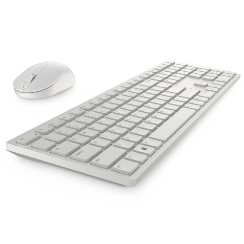 DELL Pro Keyboard and Mouse - KM5221W - German (QWERTZ) - White