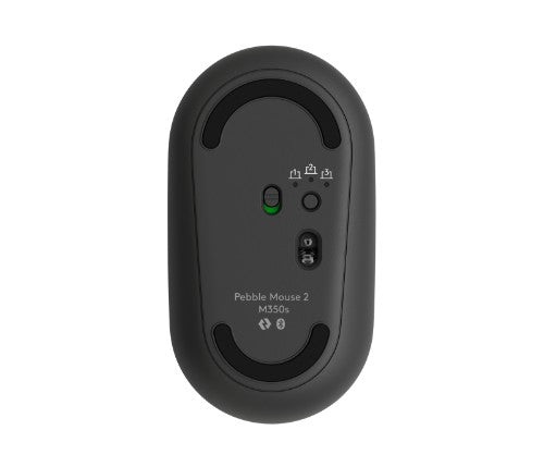 Logitech 910-007015 mouse Travel Ambidextrous RF Wireless + Bluetooth Optical 4000 DPI