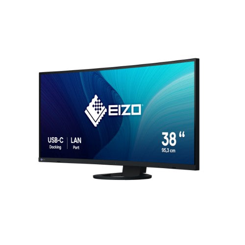 EIZO FlexScan EV3895-BK computer monitor 95.2 cm (37.5") 3840 x 1600 pixels UltraWide Quad HD+ LCD Black