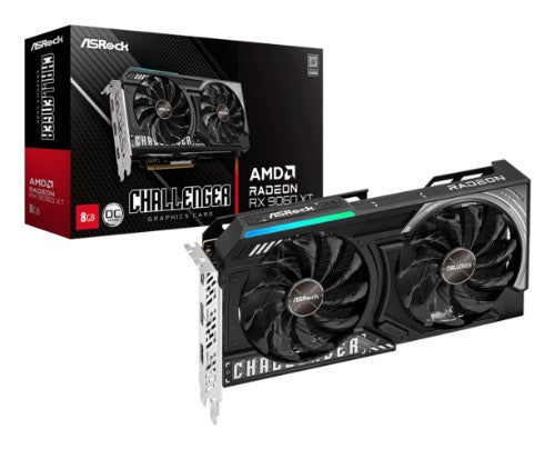 Asrock RX 9060 XT Challenger 8GB OC AMD Radeon RX 9060 XT GDDR6