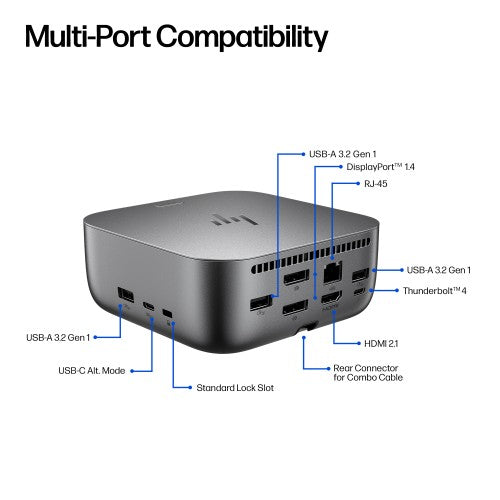 HP Thunderbolt 4 100W G6 Dock