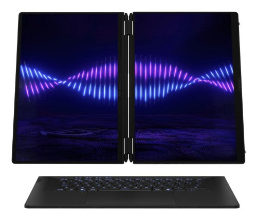 ASUS ROG Zephyrus Duo GX651AR-SR014W Intel Core Ultra 9 386H Hybrid (2-in-1) 40.6 cm (16") Touchscreen 3K 32 GB LPDDR5x-SDRAM 1 TB SSD NVIDIA GeForce RTX 5070 Ti Wi-Fi 7 (802.11be) Windows 11 Home Grey