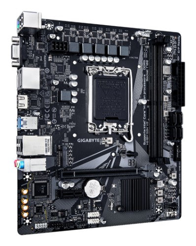 GIGABYTE H610M S2H V2 Motherboard - Supports Intel Core 14th CPUs, 4+1+1 Hybrid Phases Digital VRM, up to 5600MHz DDR5, 1xPCIe 3.0 M.2, GbE LAN, USB 3.2 Gen 1