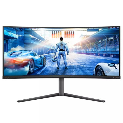 Philips Evnia 6000 34M2C6500/00 computer monitor 86.4 cm (34") 3440 x 1440 pixels Wide Quad HD QD-OLED Grey
