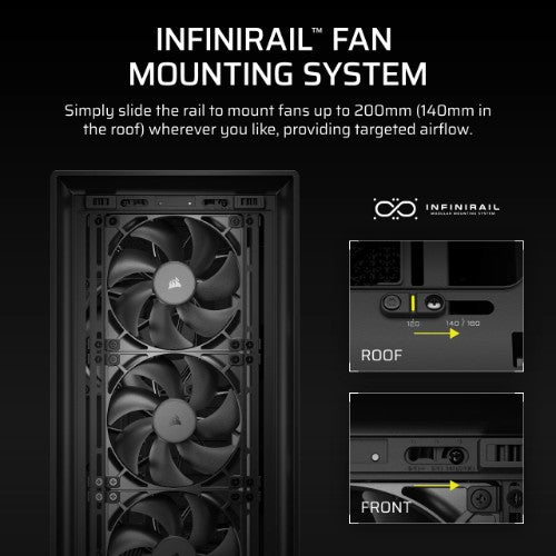 Corsair FRAME 5000D RS Midi Tower Black