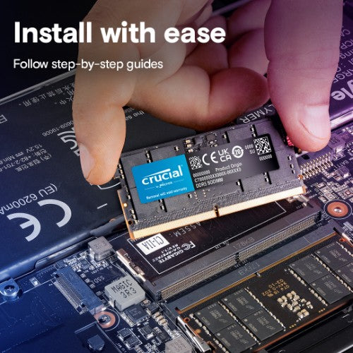 Crucial CT64G56C46S5 memory module 64 GB 1 x 64 GB DDR5 262-pin SO-DIMM