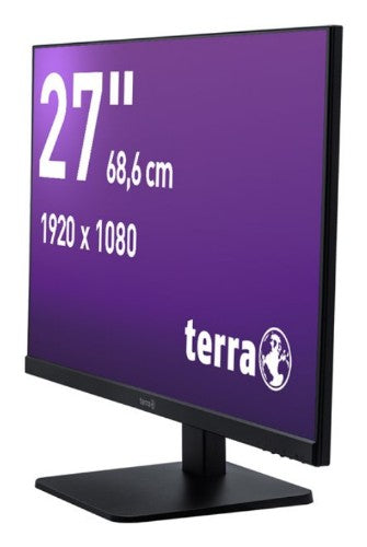 TERRA 2727W computer monitor 68.6 cm (27") 1920 x 1080 pixels Full HD LCD Black
