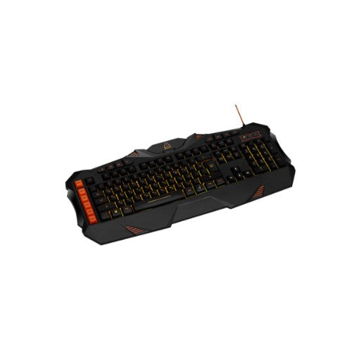 Canyon CND-SGS01 keyboard Mouse included Gaming USB QWERTY US English Black, Orange
