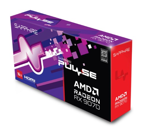 Sapphire PULSE Radeon RX 9070 AMD 16 GB GDDR6