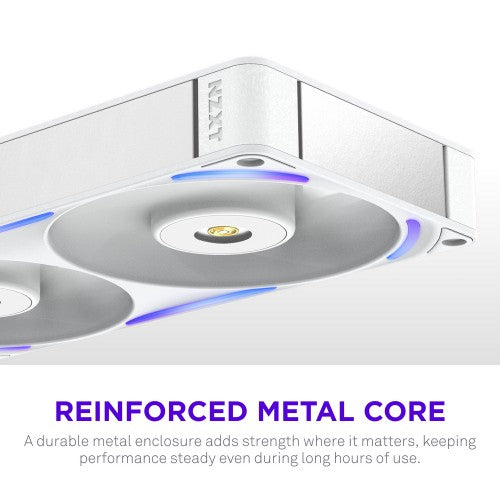 NZXT F240X Computer case Fan 12 cm White 1 pc(s)