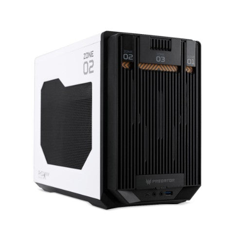 Acer DC.Z3XEE.001 computer case Desktop Black, White
