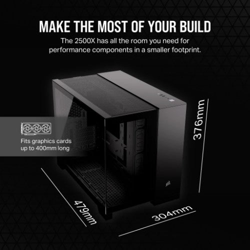 Corsair 2500D AIRFLOW Midi Tower Black