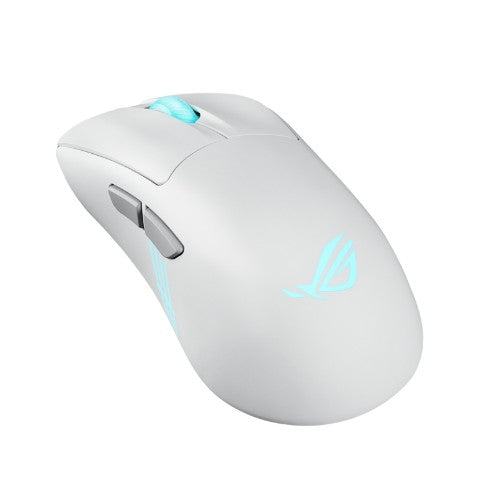 ASUS ROG Keris II Origin WHT mouse Gaming Right-hand RF Wireless + Bluetooth + USB Type-A Optical 42000 DPI