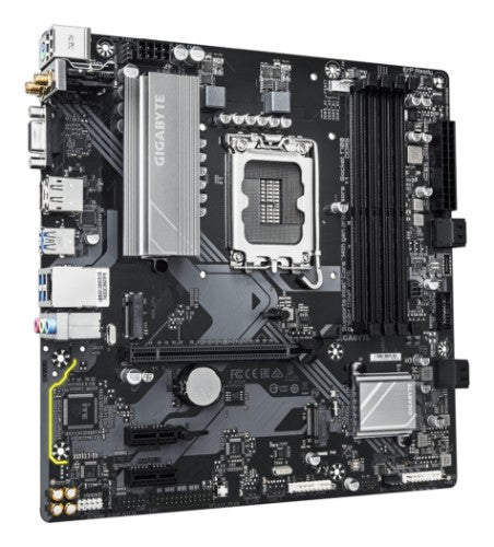 GIGABYTE B760M D3HP WIFI6 Motherboard - Supports Intel Core 14th Gen CPUs, 4+1+1 Phases Digital VRM, up to 5600MHz DDR5, 2xPCIe 4.0 M.2, Wi-Fi 6, GbE LAN, USB 3.2 Gen1