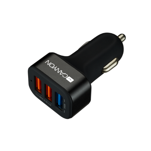 Canyon CNE-CCA07B mobile device charger Universal Black Cigar lighter Auto