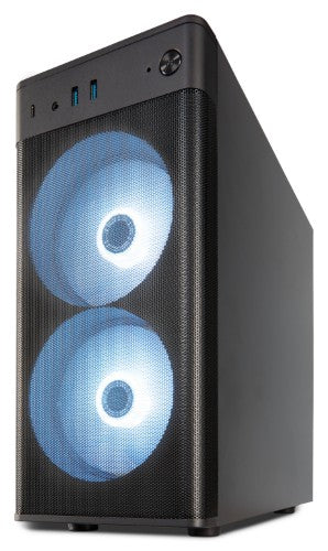 ERAZER RECON P45 MD340057 AMD Ryzen™ 5 5500 32 GB DDR4-SDRAM 1 TB SSD NVIDIA GeForce RTX 5060 Windows 11 Home Desktop PC Black