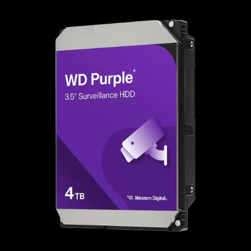 Western Digital Purple internal hard drive 4 TB 5400 RPM 128 MB 3.5" Serial ATA III
