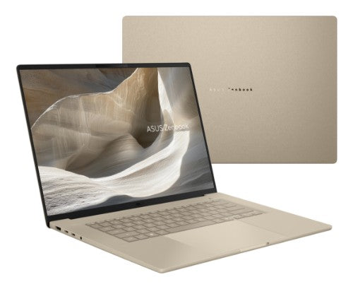 ASUS Zenbook A16 UX3607OA-SQ005W Copilot+ PC Snapdragon X2E-94-100 Laptop 40.6 cm (16") 3K 48 GB LPDDR5x-SDRAM 1 TB SSD Wi-Fi 7 (802.11be) Windows 11 Home Beige