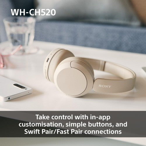 Sony WH-CH520 - Kopfhörer - Yellow