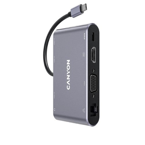 Canyon DS-14 USB 3.2 Gen 1 (3.1 Gen 1) Type-C Grey