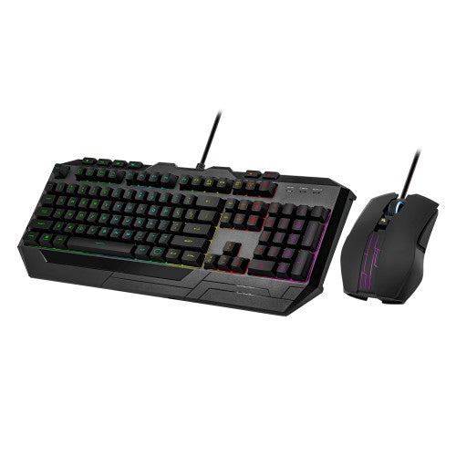 Cooler Master Peripherals DEVASTATOR 3 RGB keyboard Gaming USB QWERTZ German Black