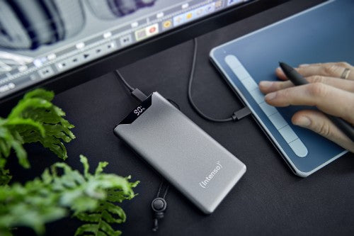 Intenso 7332034 power bank Lithium Polymer (LiPo) 10000 mAh Grey