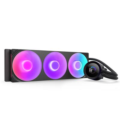 NZXT Kraken Plus 360 RGB Processor All-in-one liquid cooler Black 1 pc(s)