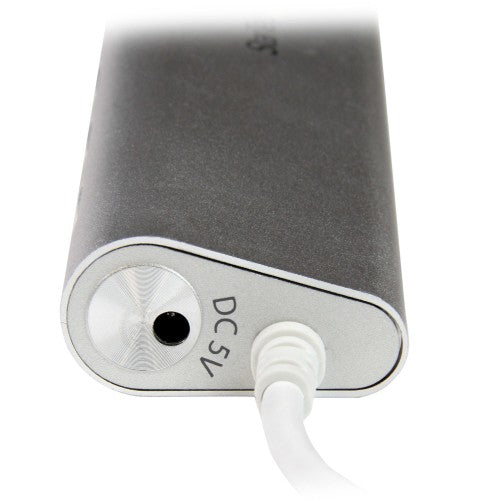 StarTech.com 7-Port USB Hub, USB A to 7x USB-A Ports, USB 5Gbps, Rugged Design, Bus or Self-Powered, Portable Laptop USB 3.0 Hub Expansion with Power Supply