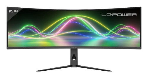 LC-Power LC-M49QCK computer monitor 124.5 cm (49") 5120 x 1440 pixels Dual QHD LCD Black