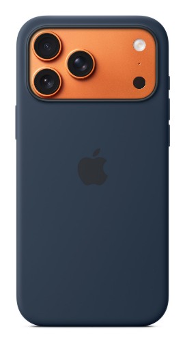 Apple iPhone 17 Pro Max Silicone Case with MagSafe – Midnight