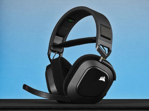 Corsair HS80 RGB Headset Wireless Head-band Gaming Black