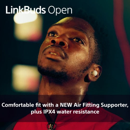 Sony LinkBuds Open WFL910B headphones/headset Wireless In-ear Calls/Music Bluetooth Black