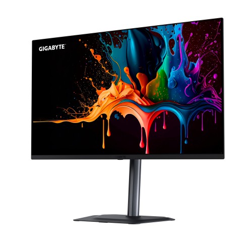 GIGABYTE MO32U2 32” OLED 4K UHD Gaming Monitor - 3840 x 2160, 240Hz, 0.03ms, 250 cd/m², G-Sync Compatible, FreeSync Premium Pro, Display HDR True Black 400, HDMI 2.1, Displayport 1.4
