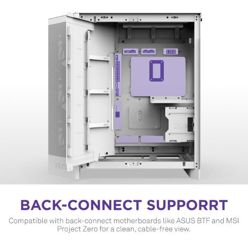 NZXT H9 Flow RGB Midi Tower White