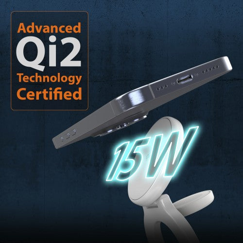 j5create Qi2 3-in-1 Magnetic Foldable Wireless Charging Station