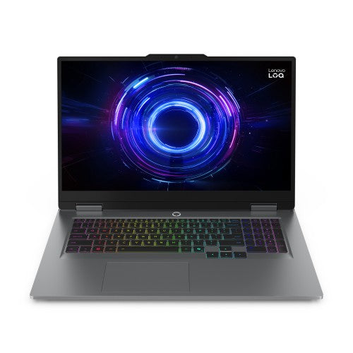 Lenovo LOQ 17IRX10 Intel® Core™ i7 i7-13650HX Laptop 43.9 cm (17.3") Full HD 16 GB DDR5-SDRAM 1 TB SSD NVIDIA® GeForce RTX™ 5050 Wi-Fi 6 (802.11ax) Windows 11 Home Grey English