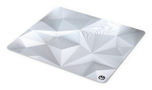 ENDORFY Crystal Onyx White L Gaming mouse pad Black, White