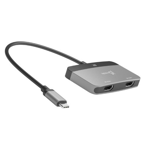 j5create JCA465 - 8K USB-C® to Dual HDMI™ Display Adapter