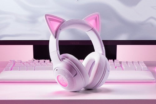 Razer Kraken Kitty V2 BT Headset Wireless Head-band Gaming Bluetooth White