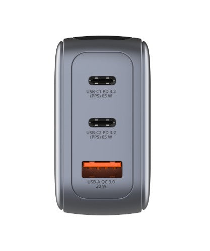Verbatim Mini GaN Charger 65W with Display