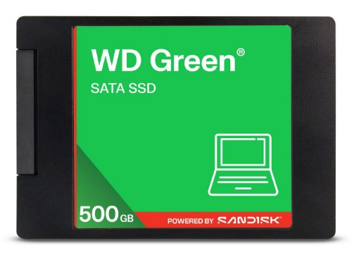 Western Digital Green WD ™ SATA SSD 2,5"/7 mm POWERED BY SANDISK 500 GB
