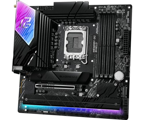 Asrock B860M Lightning WiFi Intel B860 LGA 1851 (Socket V1) micro ATX