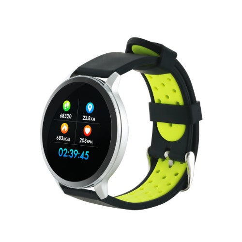 Canyon CNS-SW71SS smartwatch / sport watch 3.1 cm (1.22") 42 mm Silver