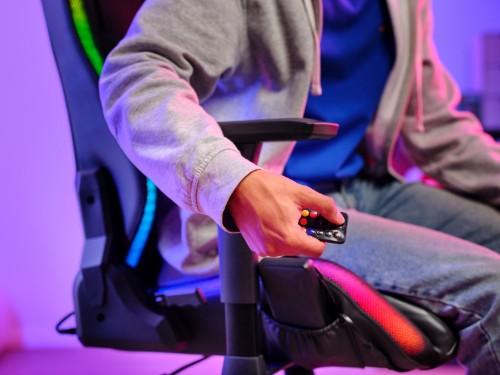 Trust GXT 719 Ruya PC gaming chair Padded seat Black