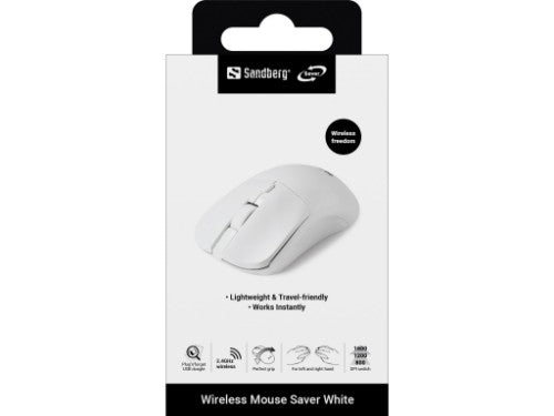 Sandberg Wireless Mouse Saver White