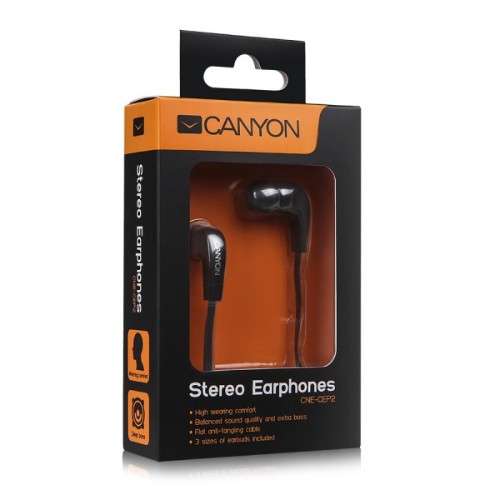 Canyon CNE-CEP2B Headphones In-ear Black
