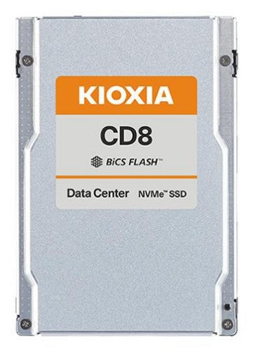 Kioxia CD8-R 7.68 TB 2.5" PCI Express 4.0 NVMe BiCS FLASH TLC