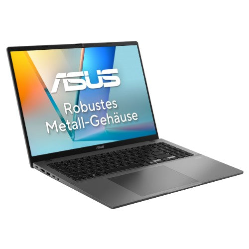 ASUS Vivobook S16 M3607GA-SH004W Copilot+ PC AMD Ryzen™ AI 7 445 Laptop 40.6 cm (16") Full HD 16 GB DDR5-SDRAM 1 TB SSD Wi-Fi 6 (802.11ax) Windows 11 Home German Grey