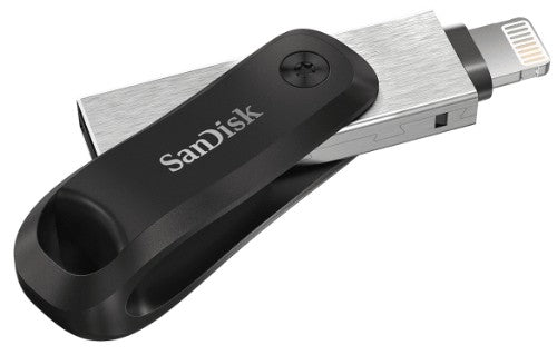 SanDisk iXpand USB flash drive 64 GB USB Type-A / Lightning 3.2 Gen 2 (3.1 Gen 2) Black, Silver